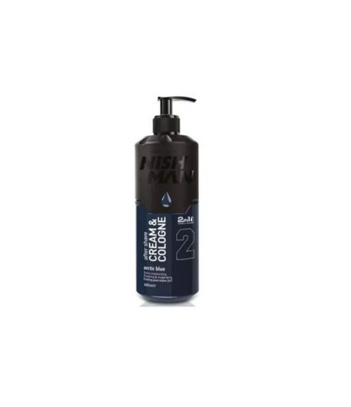 After Shave Cream & Cologne 2 Artic Blue Nishman 400 Ml