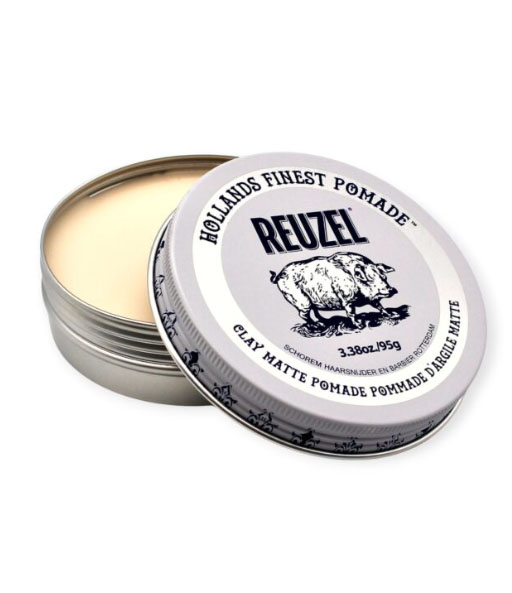 Pomade Hollands Finest Clay Matte  Reuzel 95 G