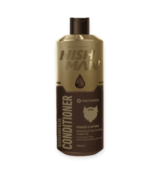 Acondicionador Beard & Mustache Nishman 200 Ml