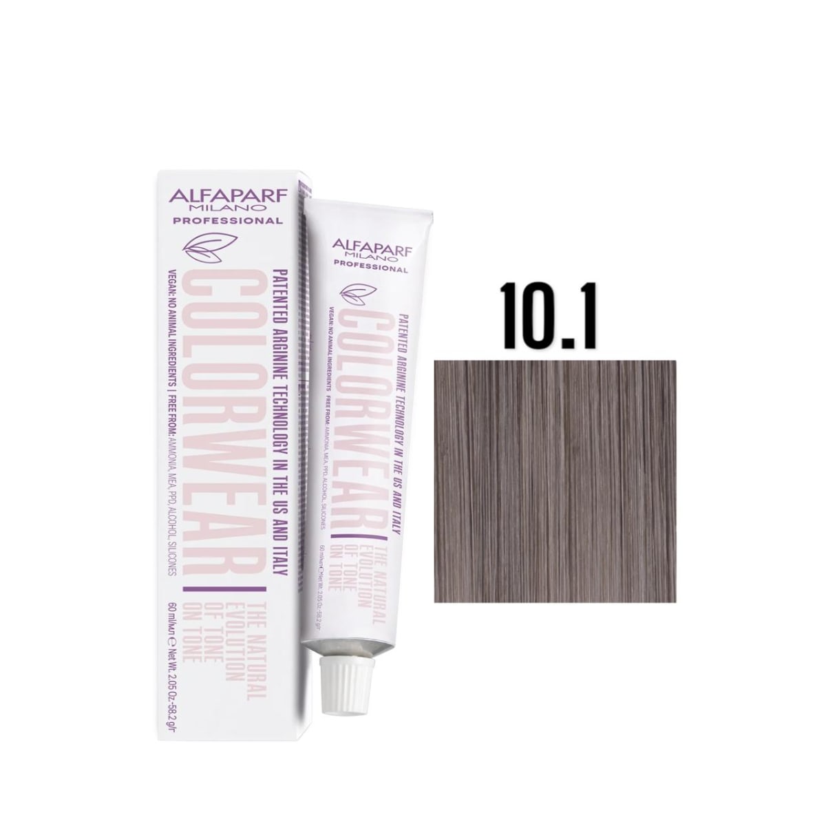 10.1 Rubio Extra-Claro Ceniza Ash Color Wear ALFAPARF®