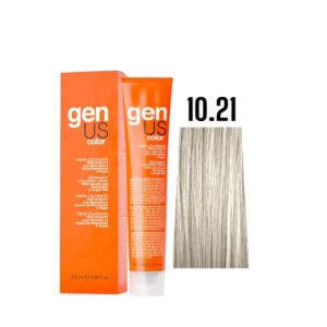 10.21 Rubio Platino Ceniza Irisé 100 Ml GENUS COLOR®