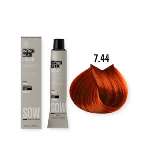 7.44 Rubio Cobre Intenso Vital Reds Color 100 Ml Sow®