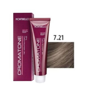 7.21 Rubio Irisado Ceniza Cromatone Montibello 60 Gr